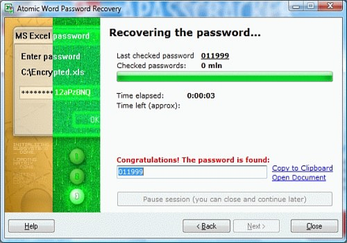 Recover Password Microsoft Excel