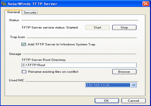 Télécharger SolarWinds TFTP Server