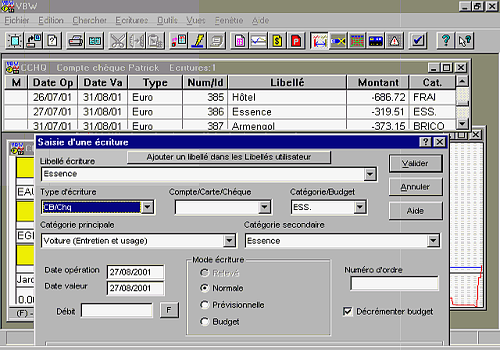 autre logiciels Vision Budget / AlauxSoft Comptes & Budget Freeware ...