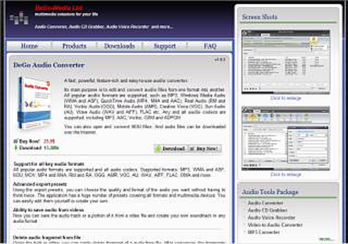 Télécharger DeGo Audio Converter
