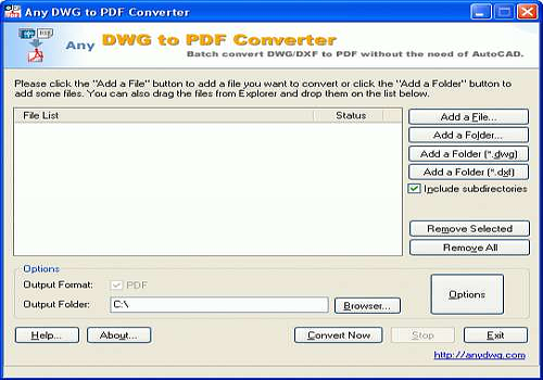 Télécharger DWG to PDF Converter