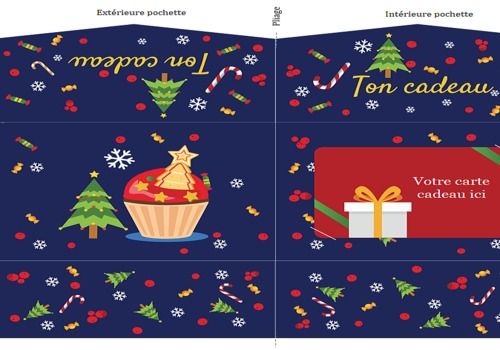  Carte cadeau  - Email -  - Motifs Noël: Gift Cards