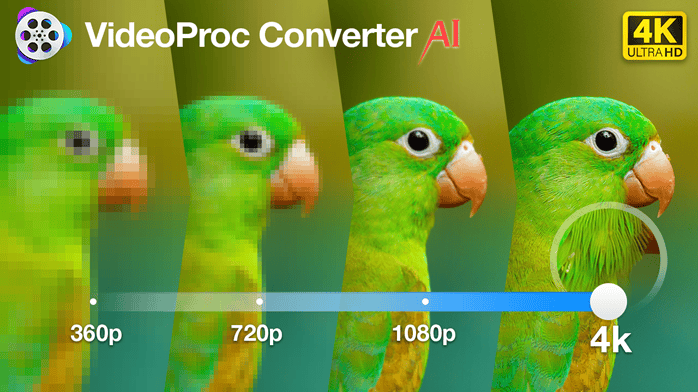 62% d'économies : VideoProc Converter AI améliore les vidéos et les photos en qualité 4K/10K