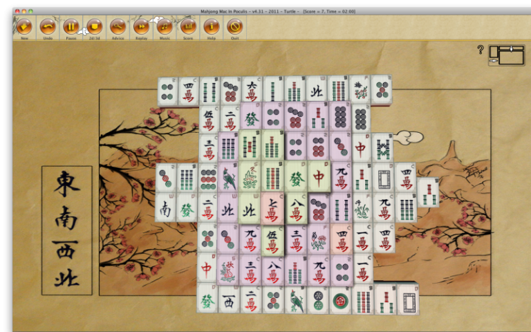 mahjong in poculis