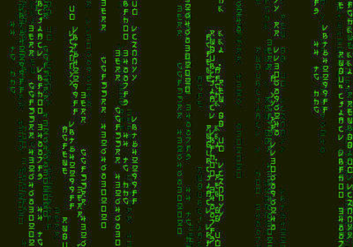 Matrix Screensaver Trace Program