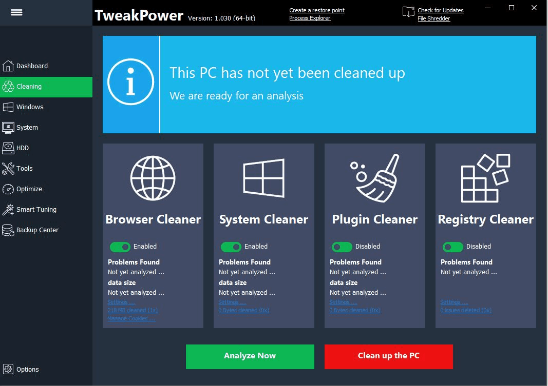 TweakPower 2.041 download the new version