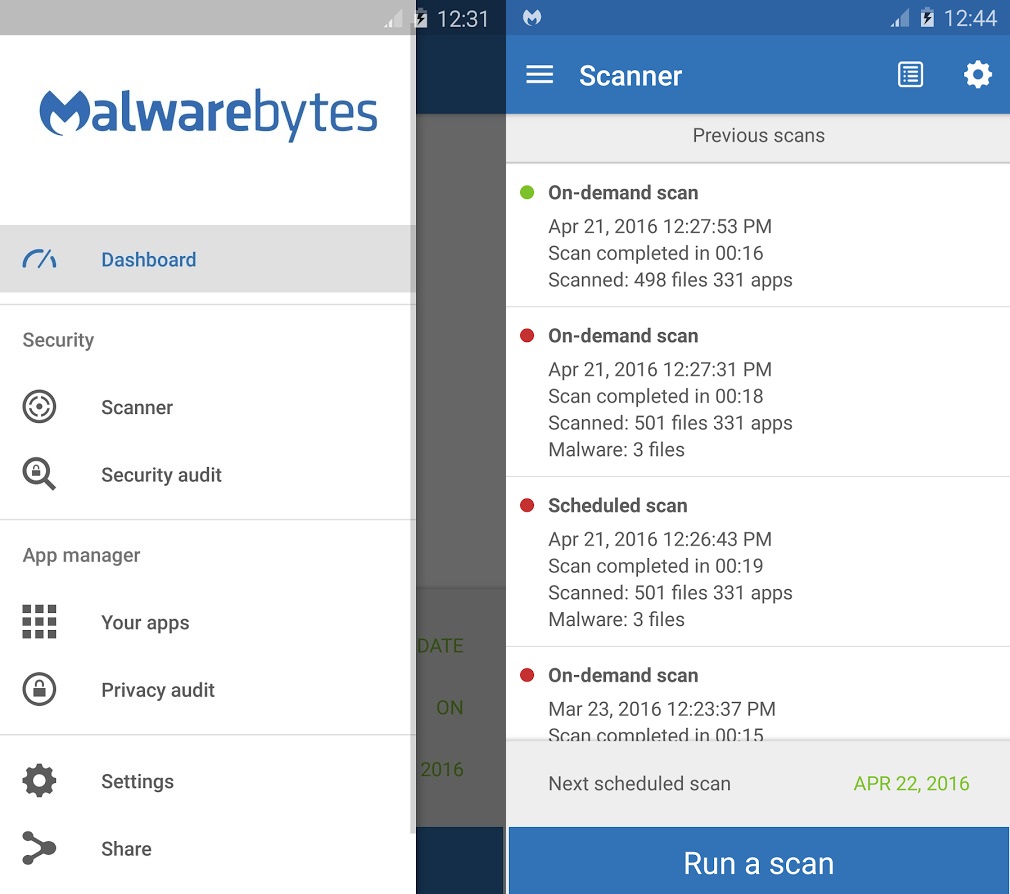 how good is malwarebytes android