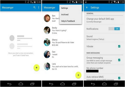 Download Google Messenger Android Logitheque English